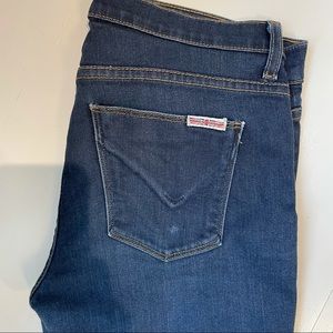 Hudson Mid-rise Skinny Jeans - size 28 - dark wash